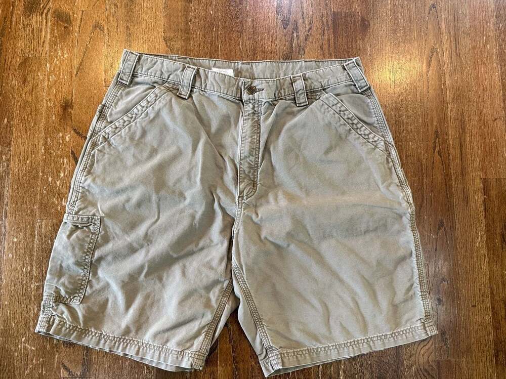 Carhartt B147 LBR Original Fit Work Shorts Size 40